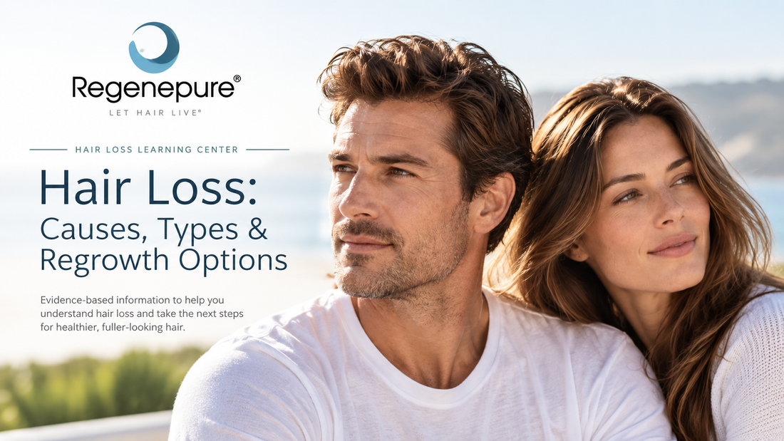 Hair loss causes, types and regrowth options – Regenepure Hair Loss Learning Center