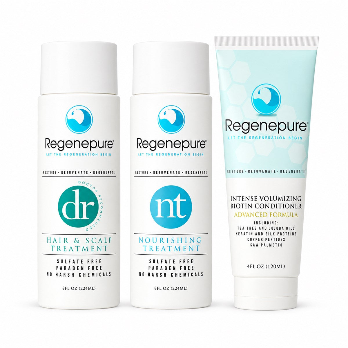 Restoration Kit (DR + NT + Biotin Conditioner)