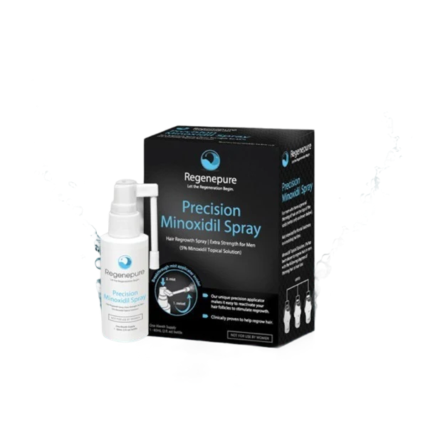 Regenepure Precision 5% Minoxidil Spray for Men